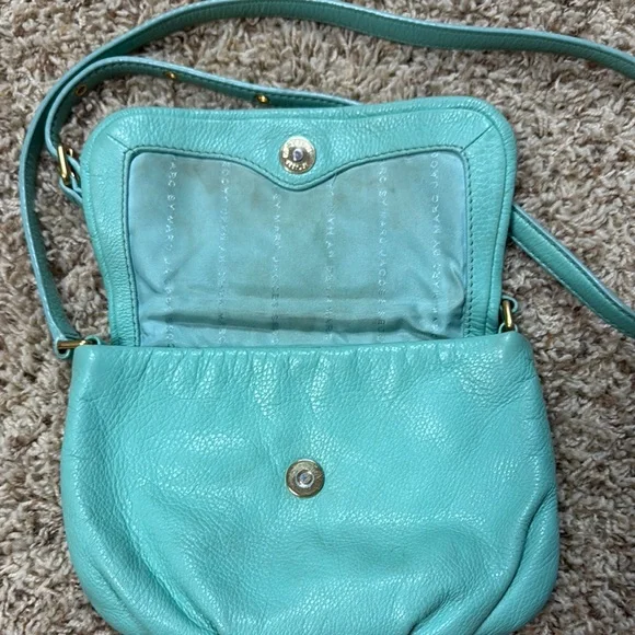 Marc By Marc Jacobs Mint green Crossbody Bag with Flap Closure - Picture 2 of 4